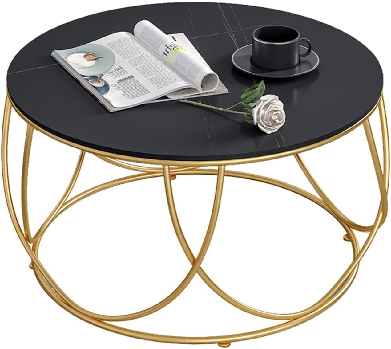 Celestial Center Table – Premium Quality Rings Design for Living Room