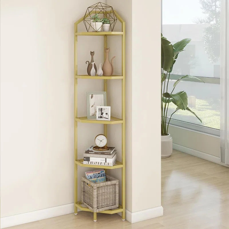 Multifunctional 4/5-Tier Corner Shelf – Bathroom & Kitchen Cabinet Organizer for Home Décor