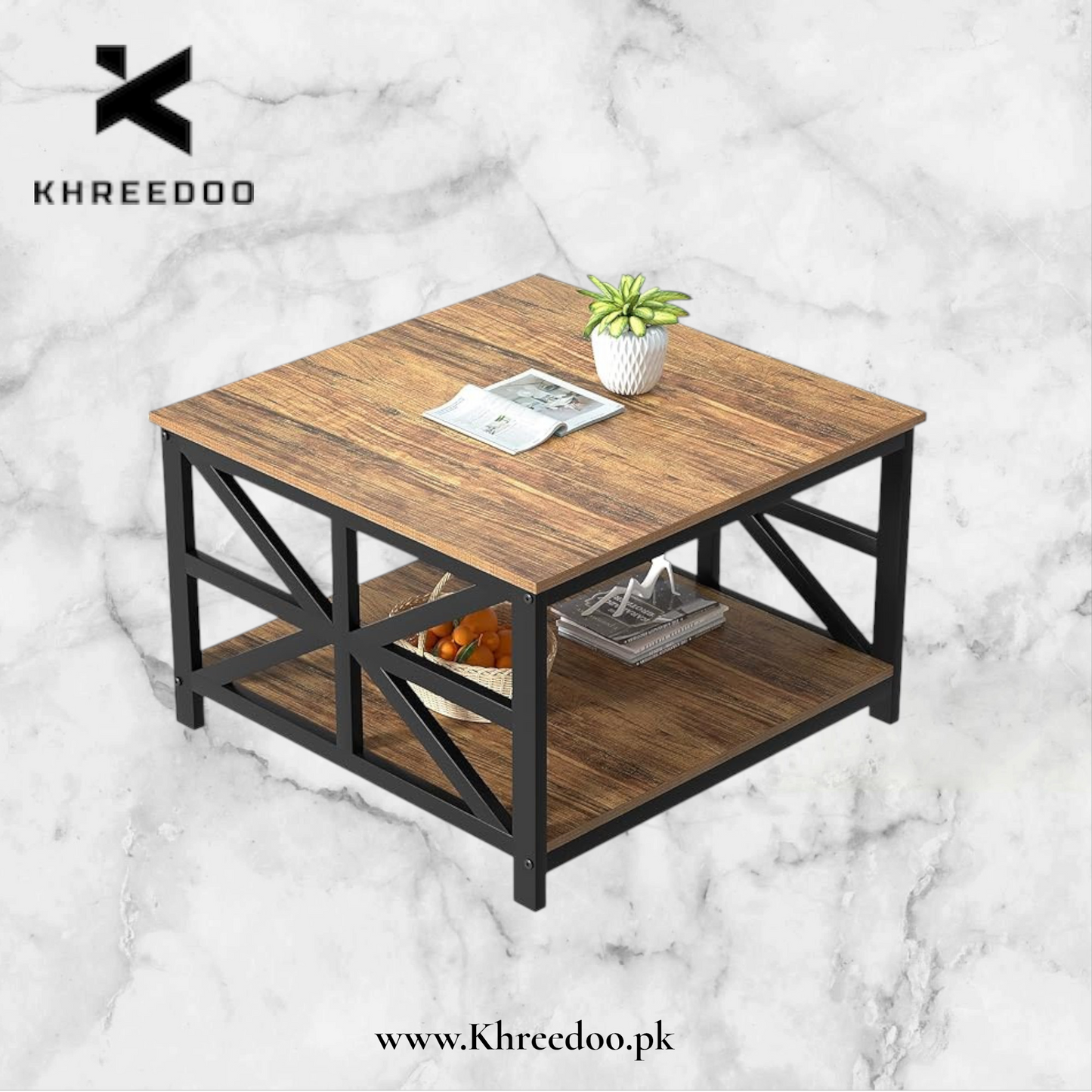“Royal Classic Wooden Marble Texture Top Center Tables – Durable, Stylish, and Multipurpose Tables with Smooth Finish, Strong Base, and Elegant Design for Homes, Lounges, Offices, and Guest Spaces.”