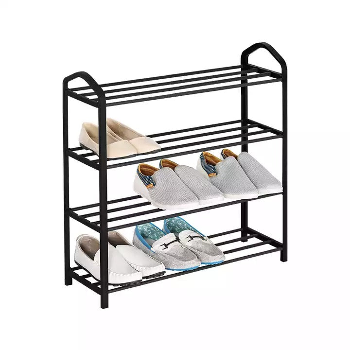 3-4-5 curve metal Shoe Rack shoes organizer
