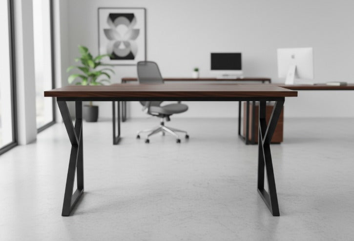 K Shape Computer Desk Living Room