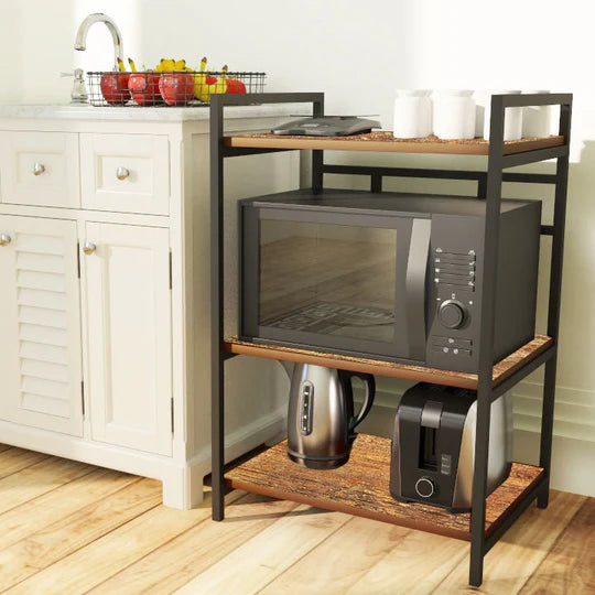 Modern Mini Kitchen Storage Rack - Large Load Capacity Oven
