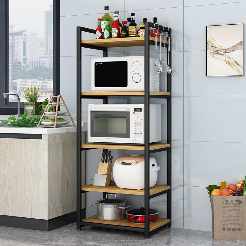 Modern Mini Kitchen Storage Rack - Single & Double Layers