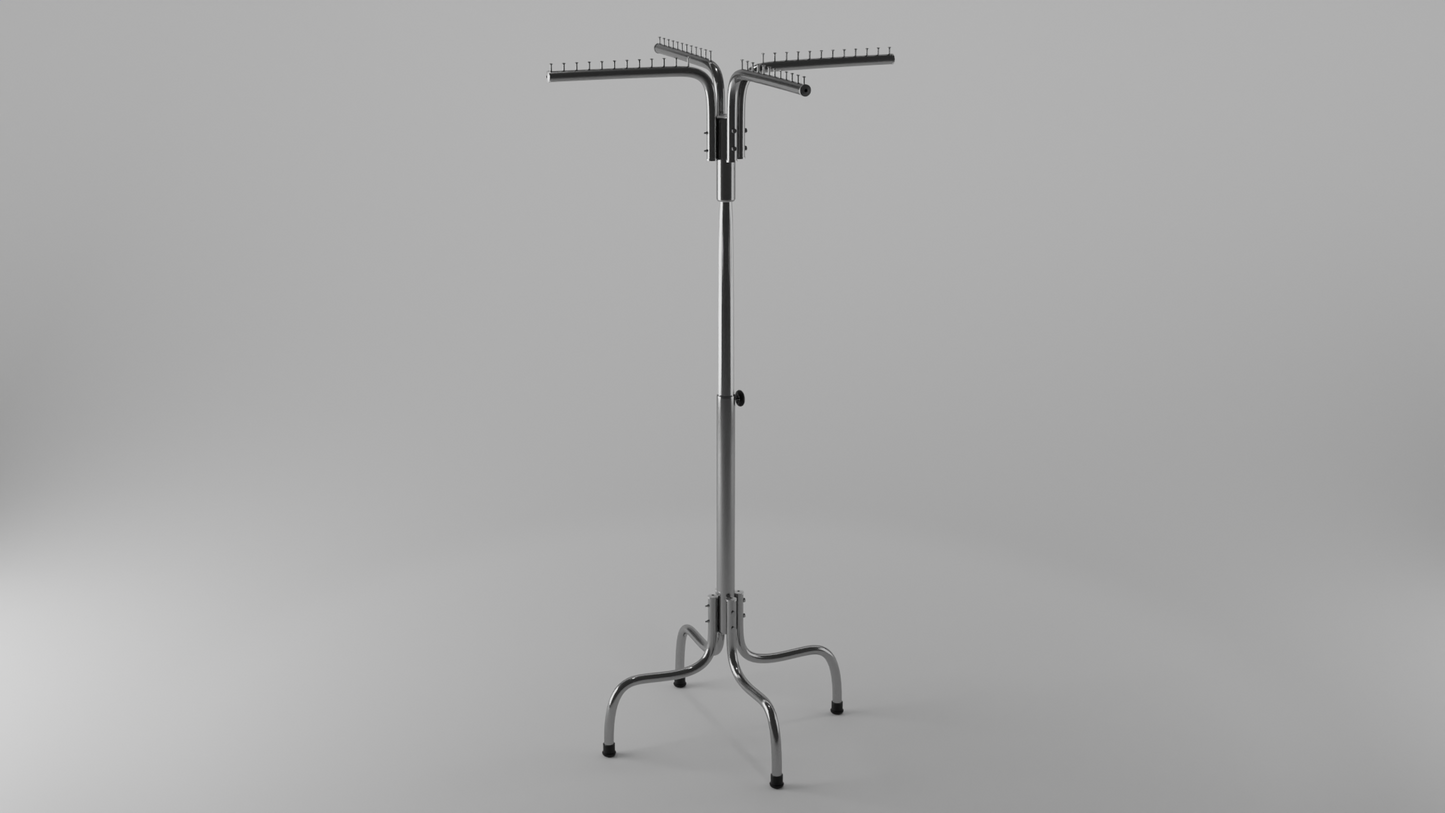 4-Layer Boutique Hanger Stand - 48 Hangers Hanging Space