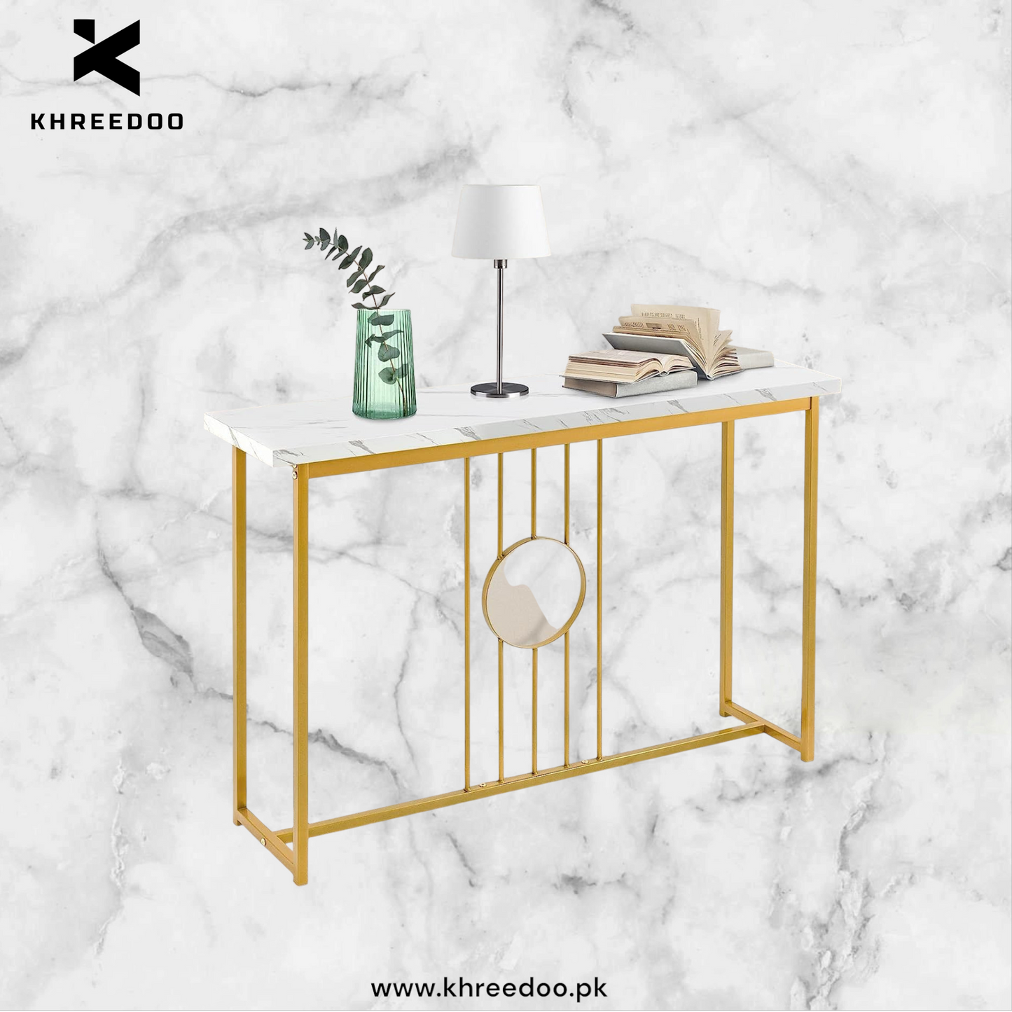 Narrow Console Table for Entryway Table for Living Room