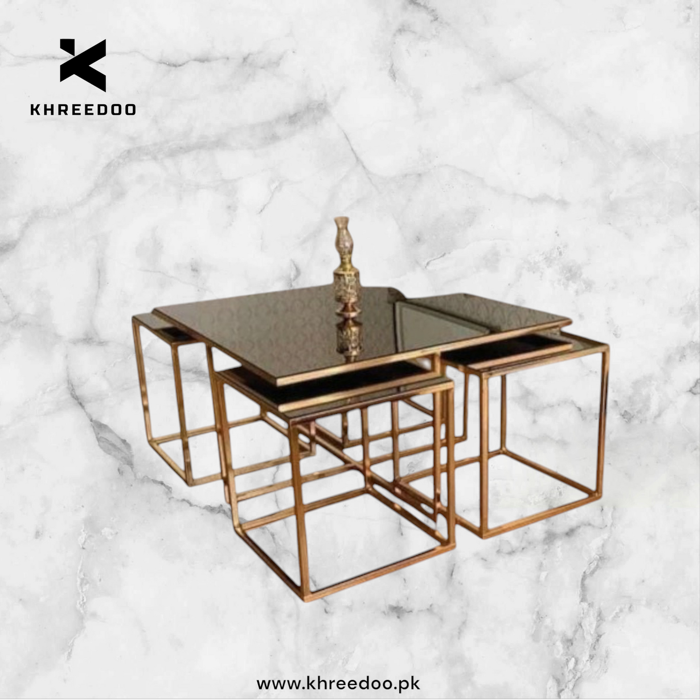 Combine Set Center Table with Nesting Table – Elegant Functional Design