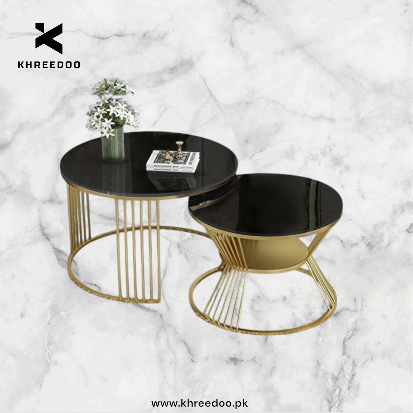 3 Set Of Nesting Table Luxury Style For Room