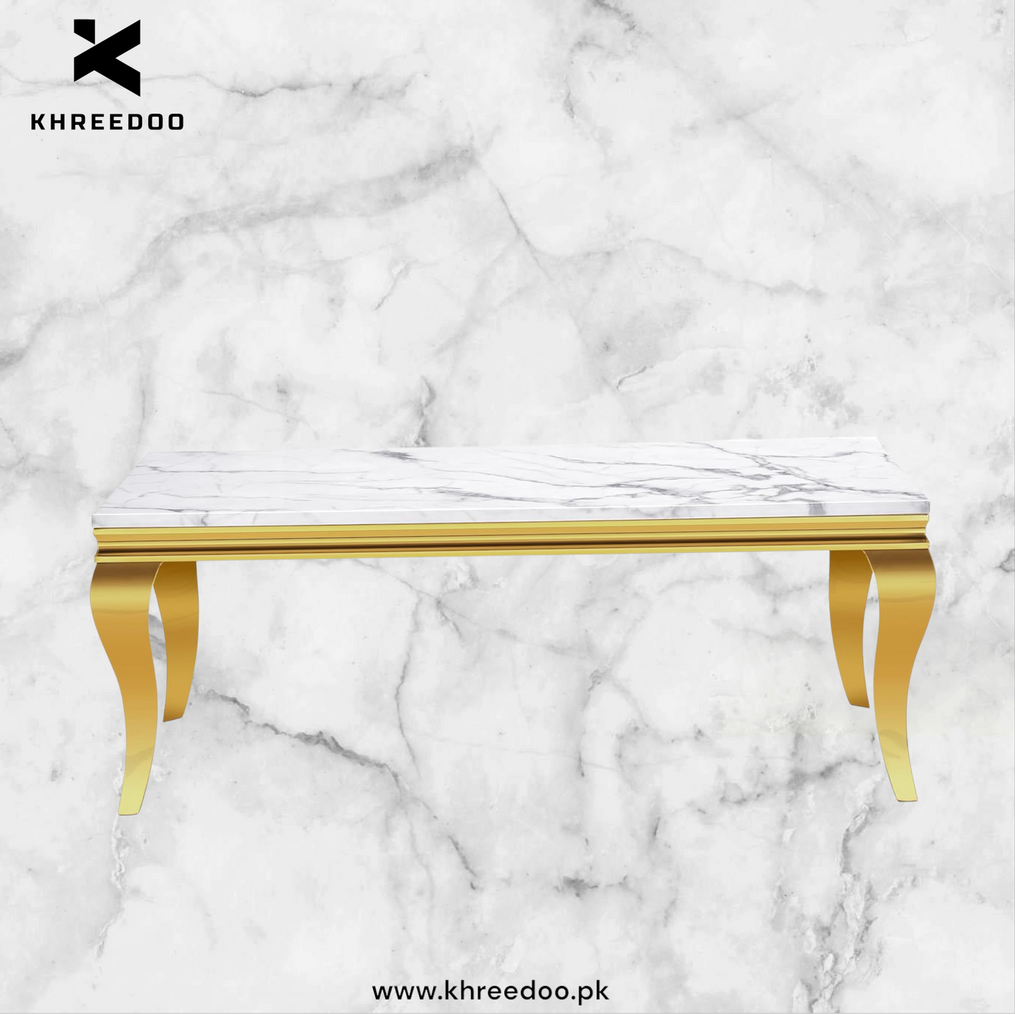 Marble Coffee Table Living Room Luxury Gold Coffee