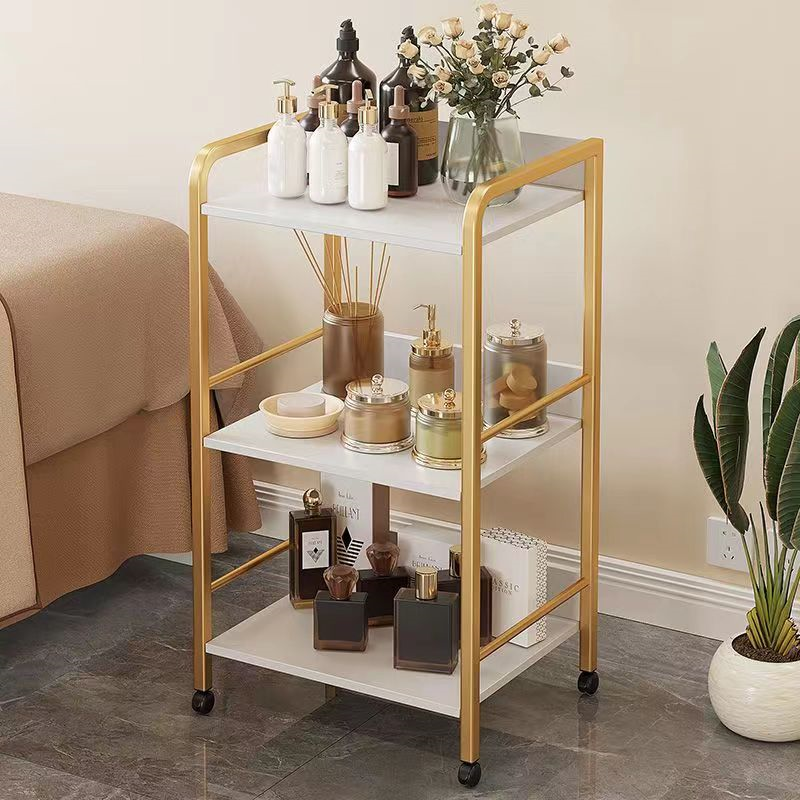 Modern Three-Layer Trolley with Wheels – Sleek, Durable & Multifunctional