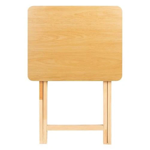 Folding Wooden Study Table with Single Shelf