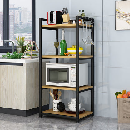 Modern Mini Kitchen Storage Rack - Large Load Capacity Oven