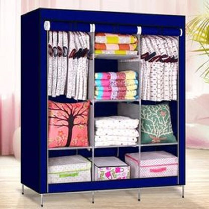 3-Door Folding King Size Wardrobe - Space Saving Alamari