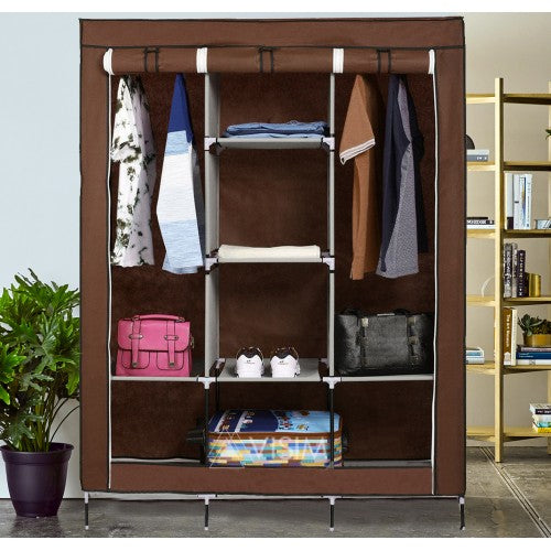 3-Door Folding King Size Wardrobe - Space Saving Alamari