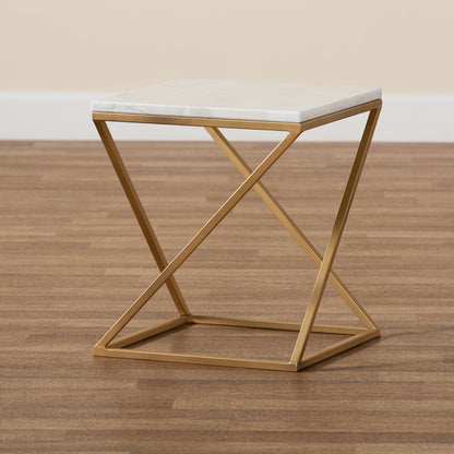 Gold Side Table - Modern Sofa & Living Room Home Décor