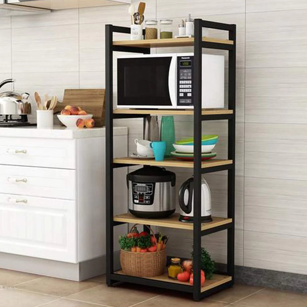 Mini Kitchen Storage Rack - Single & Double Layer Oven Stand | Khreedoo