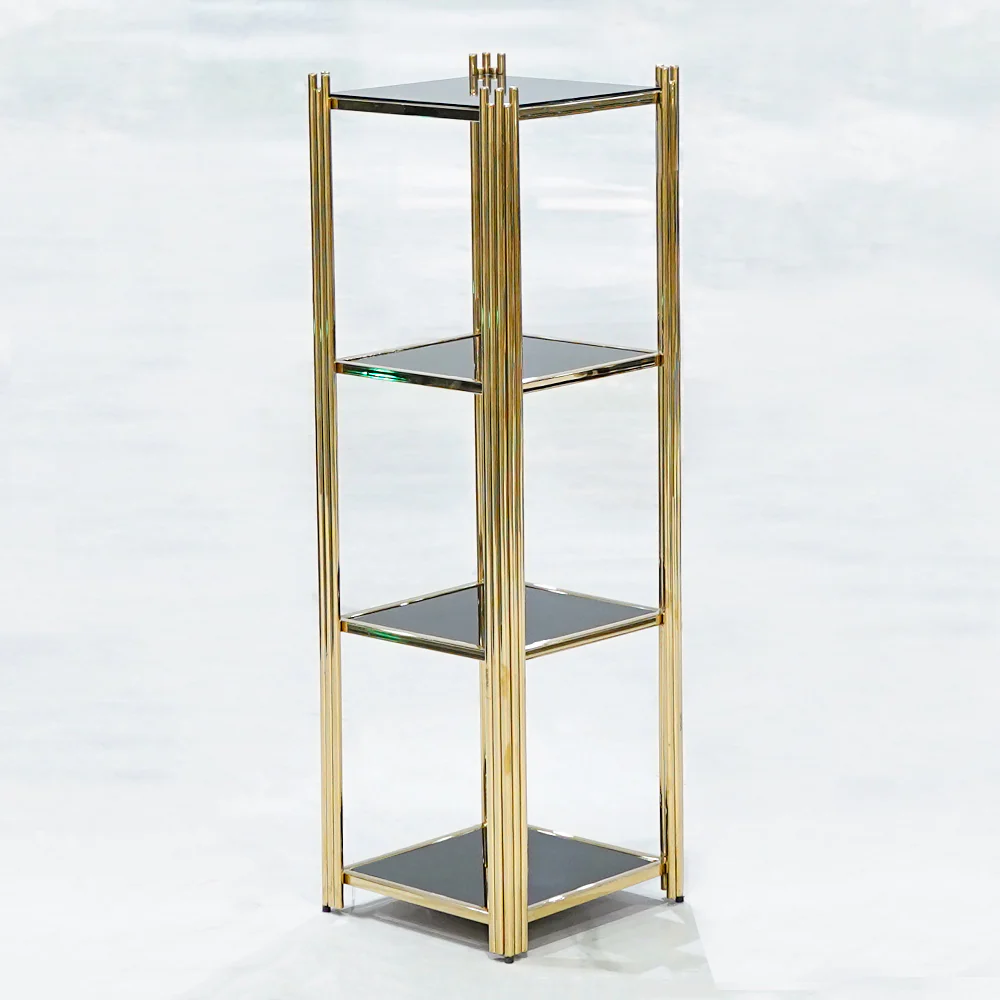 Indesign Metal Book Rack 4 Layer Metal Book Rack Multipurpose Book Rack – Khreedoo