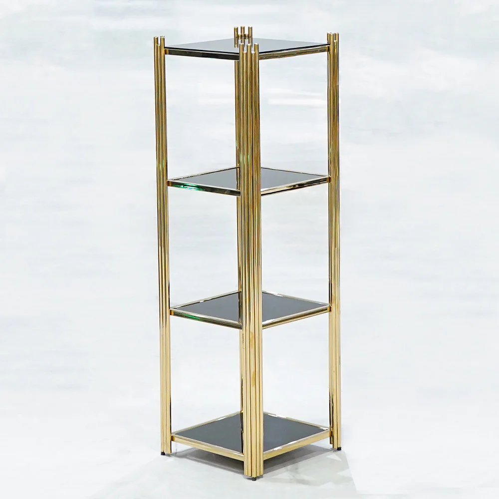 4 Layer Metal Book Rack Multipurpose Book Rack