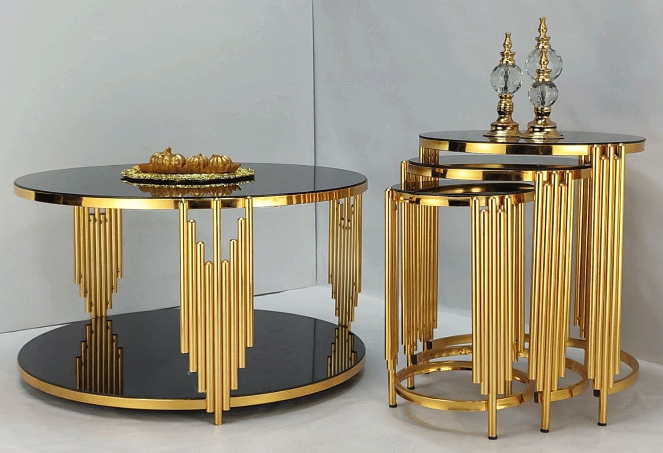 Center + Nesting Tables (3 Pcs)