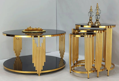 Center + Nesting Tables (3 Pcs)