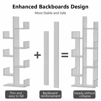 Modern-Multi Purpose Rack Book-Décor display