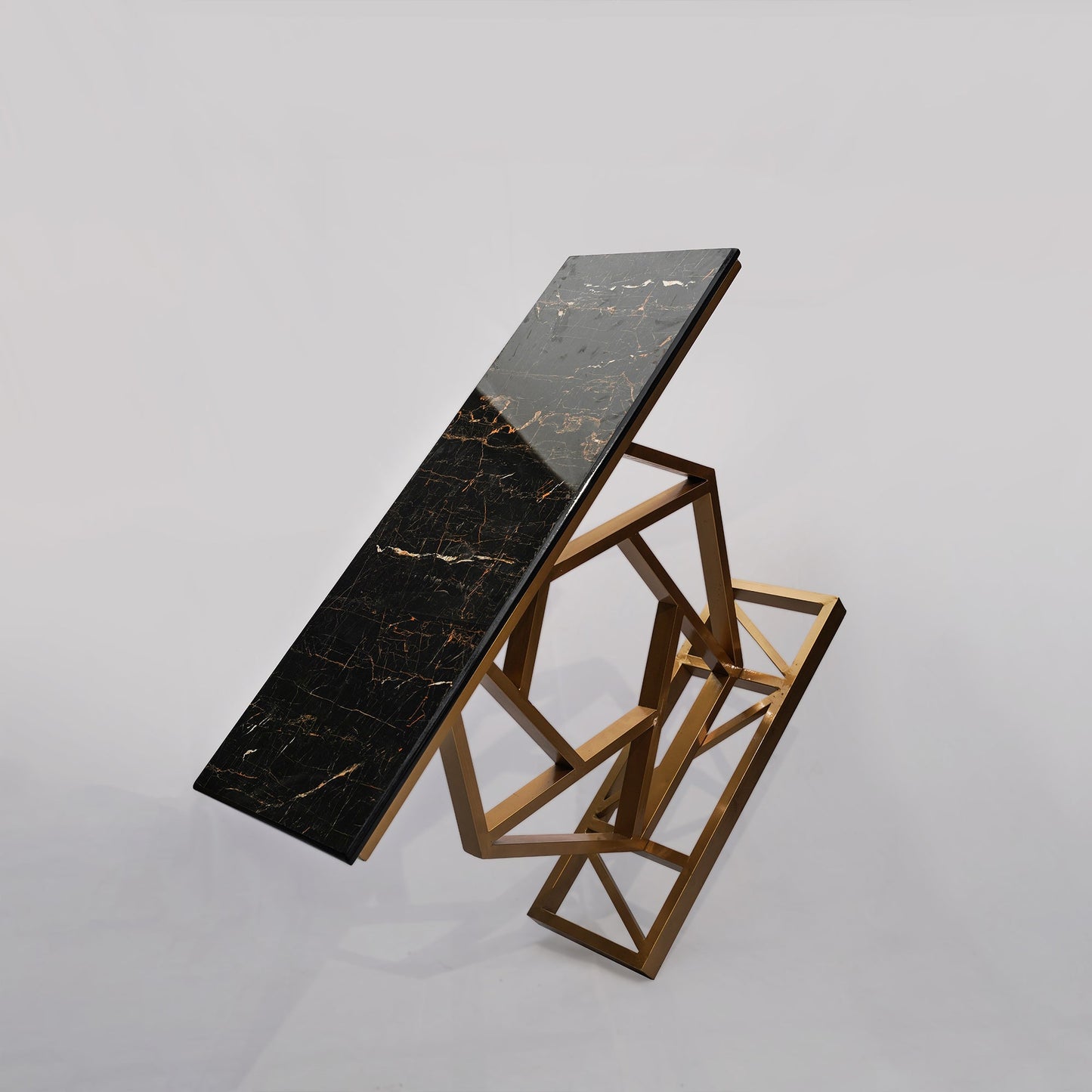 Hexa Console Table For Living Room Entryway Table