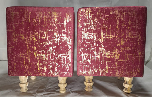 Ottoman Stool For Living Room Set Velvet Stool