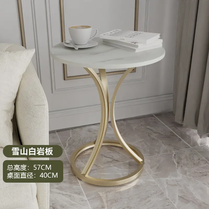 Marble Side Table Sofa Living Room Furniture Coffee