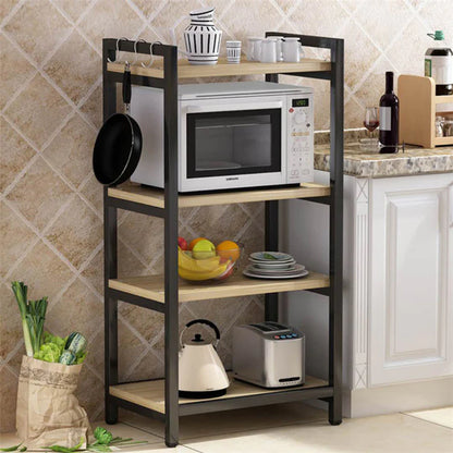 Modern Style Storage Rack Oven Rack Microwave Oven Rack 4 Layers Oven Rack