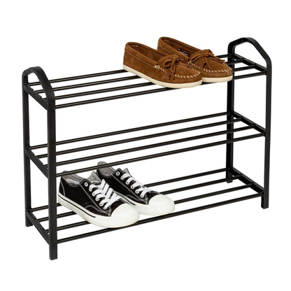 3-Layyer Shoe Rack Metal pipes