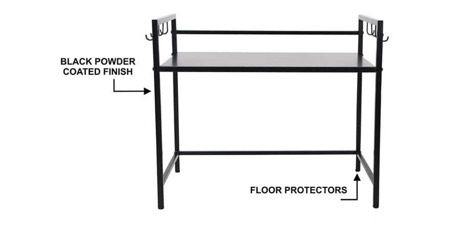 Modern Mini Kitchen Storage Rack - Large Load Capacity Oven