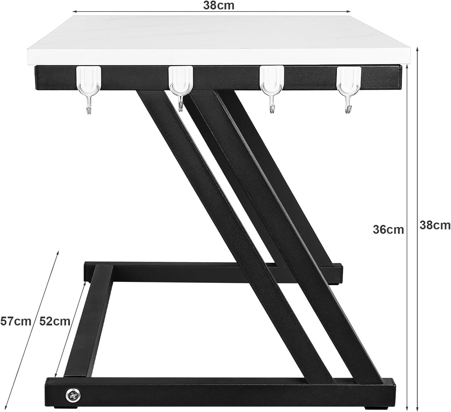 Z Shape Kitchen Rack For Oven and Microwave