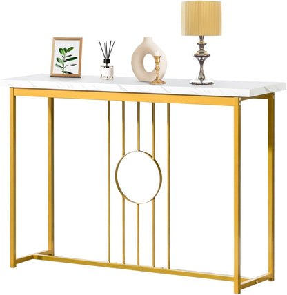 Narrow Console Table for Entryway Table for Living Room