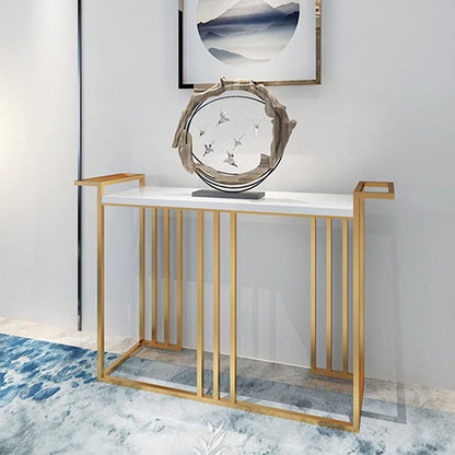 Narrow Metal Console Table - Entrance & Hallway Table