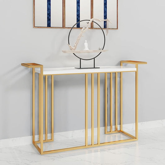 Narrow Metal Console Table - Entrance & Hallway Table