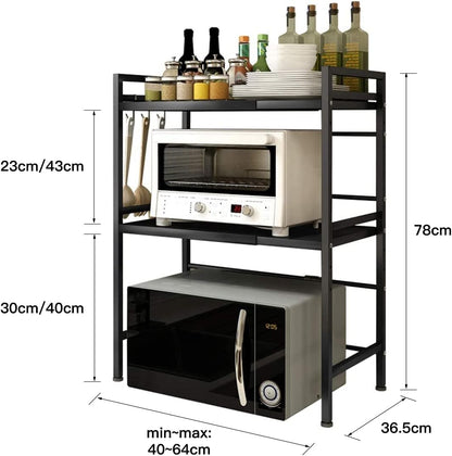 Double Shelf Oven Rack Kitchen Rack