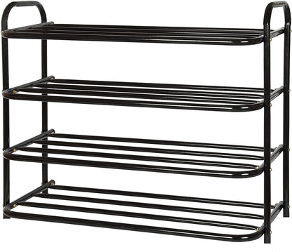 4-Layyer Shoe Rack Metal Iron Pipes