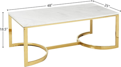 London Gold  Modern Coffee Table Living Room Table