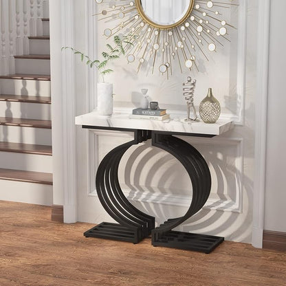 New Modern C Shape Console Table Premium Look & Desion & Decor Your Home