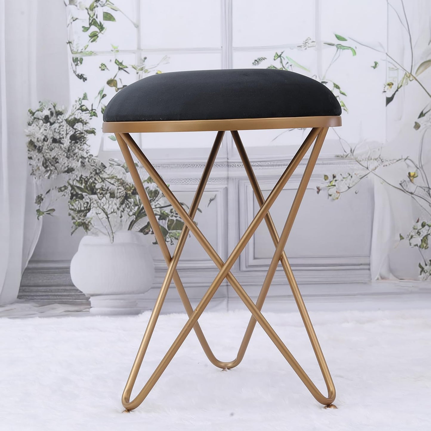 Cross Legs Stool Living Room Kitchen