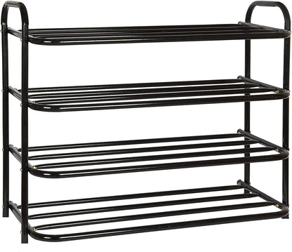 4-Layyer Shoe Rack Metal Iron Pipes