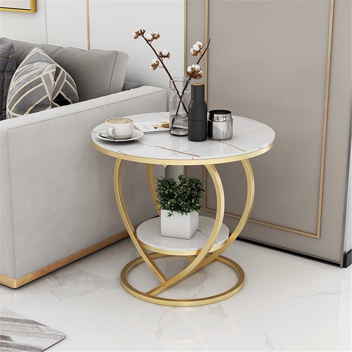 Modern Round Side Table Coffee Tables