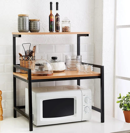 Kitchen Storage Shelf - Microwave Rack & Organizer