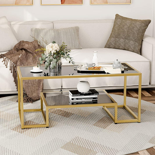 Modern Marble Coffee Table - Living Room Centerpiece