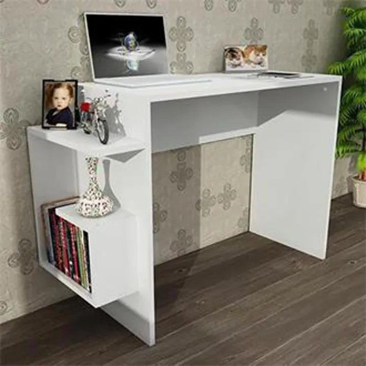 Latest-Study Table Computer Table-White