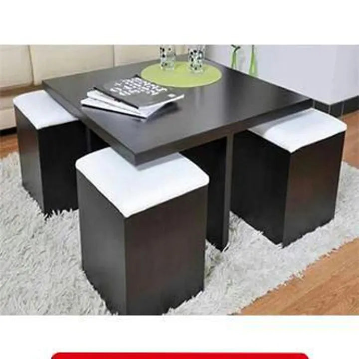 Dream-dining table or center table with 4 seats