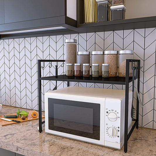 Modern Mini Kitchen Storage Rack - Large Load Capacity Oven