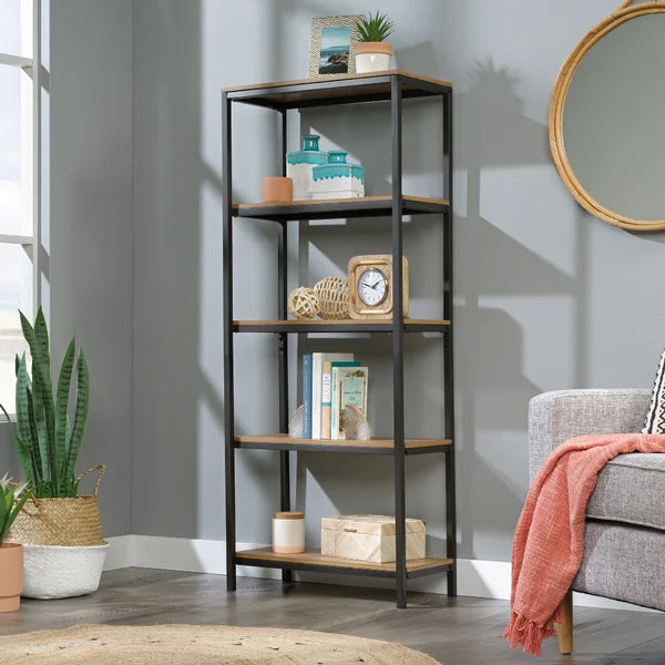 Books Rack Metal Small 5 layer metal book rack unique & modern design book rack bookshelf for ...