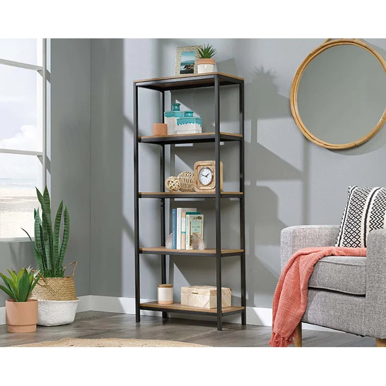 5 layer metal  book rack unique & modern design book rack bookshelf for living room & home office rack