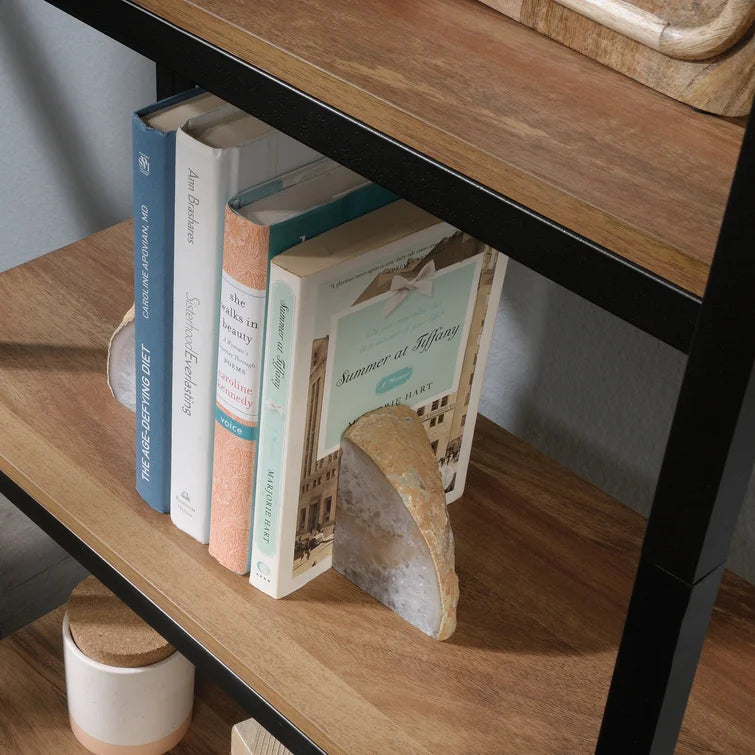 5 layer metal  book rack unique & modern design book rack bookshelf for living room & home office rack