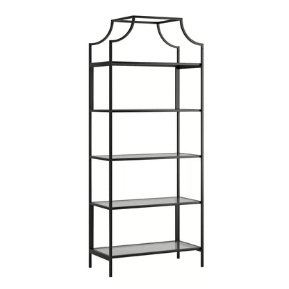 Metal Book Rack Elegant Look Design Side Corner Rack Bookcase For Budget Style